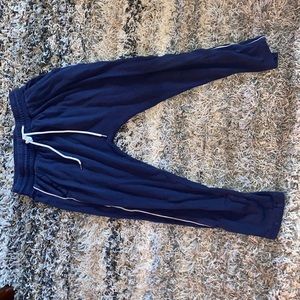 Blue sweatpants